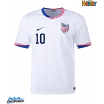 Forente Stater Christian Pulisic #10 Hjemmedrakt Copa America 2024 Kortermet